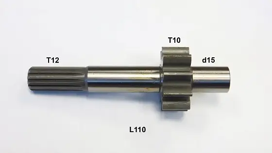 Вал-муфта НШ T10-T12