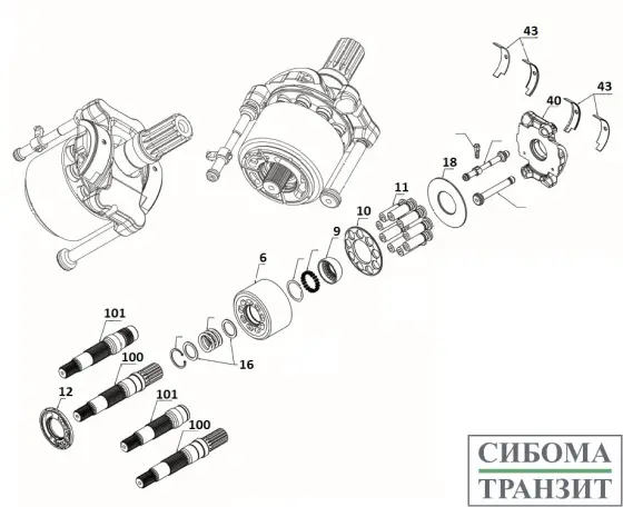 A28VO130 запчасти