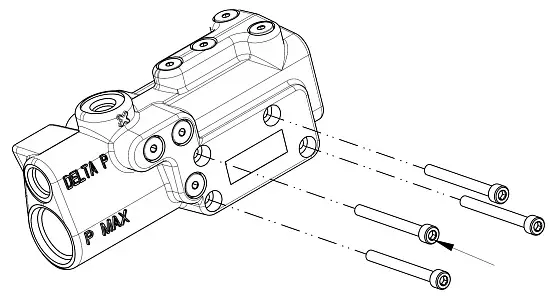 Винт крепления регулятора M5x50