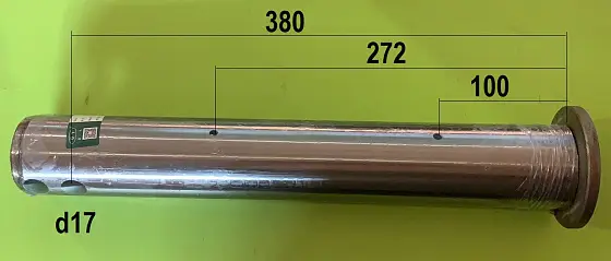 Палец с двумя каналами смазки 65x440/100/272