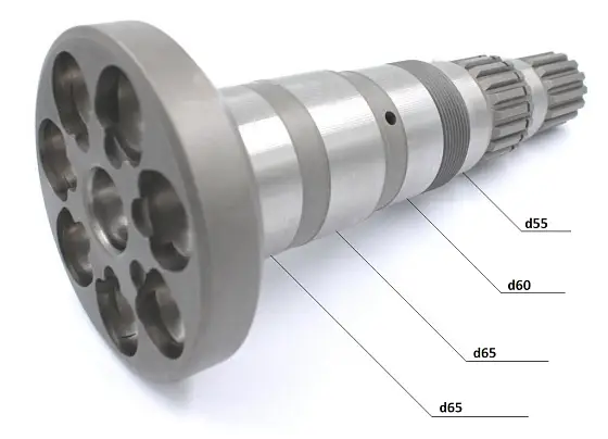 Ведущий вал L278x119 T15d41.8 (подшипник 65)