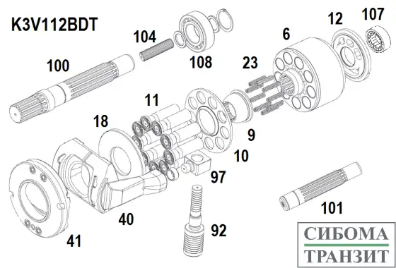 K3V112BDT