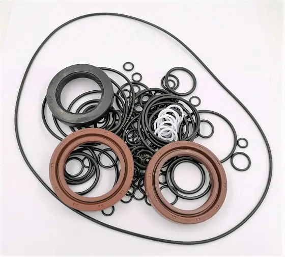Комплект колец с манжетой редуктора 1шт и манжетами валов 2шт
