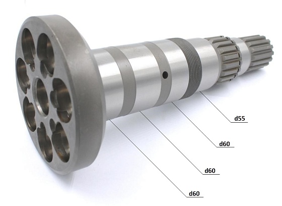 Ведущий вал L285.6x119 T15d41.8