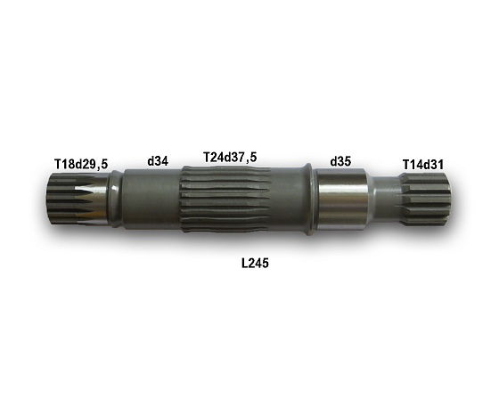 Ведущий вал L245 T18d29.5 T14d31