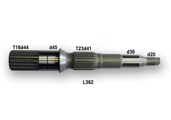 Ведущий вал T16d44.3 L362