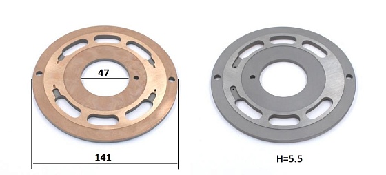 Распределитель M d141x5.5; центр d47