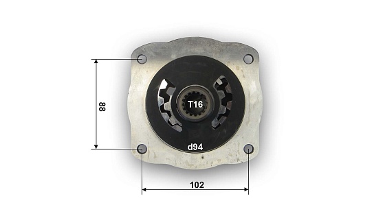 Шестерённый насос F00 глух T16