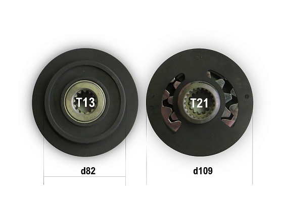 Шестерённый насос F02 T13-T21 d109 h 29,1