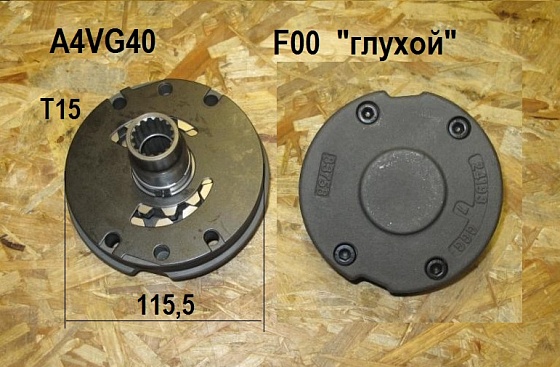 Шестерённый насос F00 T15-глух.