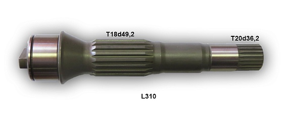 Ведомый вал L310