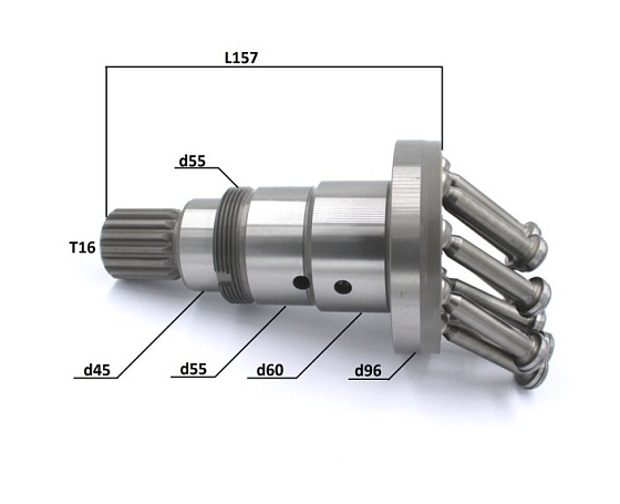 Ведущий вал T16