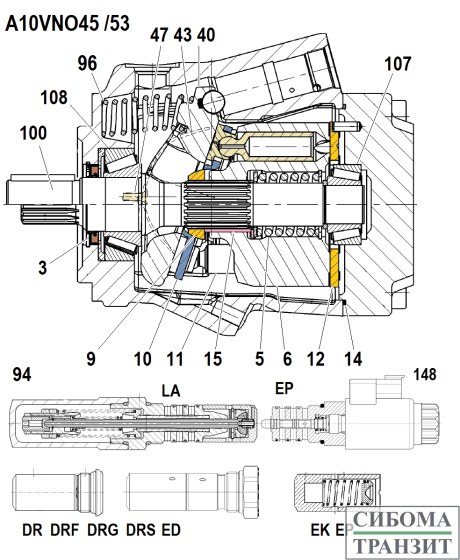 A10VNO45 /53